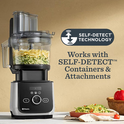 Vitamix Ascent X4 Blender, Professional-Grade, 5 Pre-Set Blending Programs, 48-ounce Container, Self-Cleaning, Brushed Stainless - PuriLite