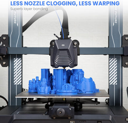 ELEGOO PLA Filament 1.75mm Black 1KG,3D Printer Filament Dimensional Accuracy +/- 0.02mm,1kg Cardboard Spool(2.2lbs) 3D Printing Filament Fits for Most FDM 3D Printers - PuriLite