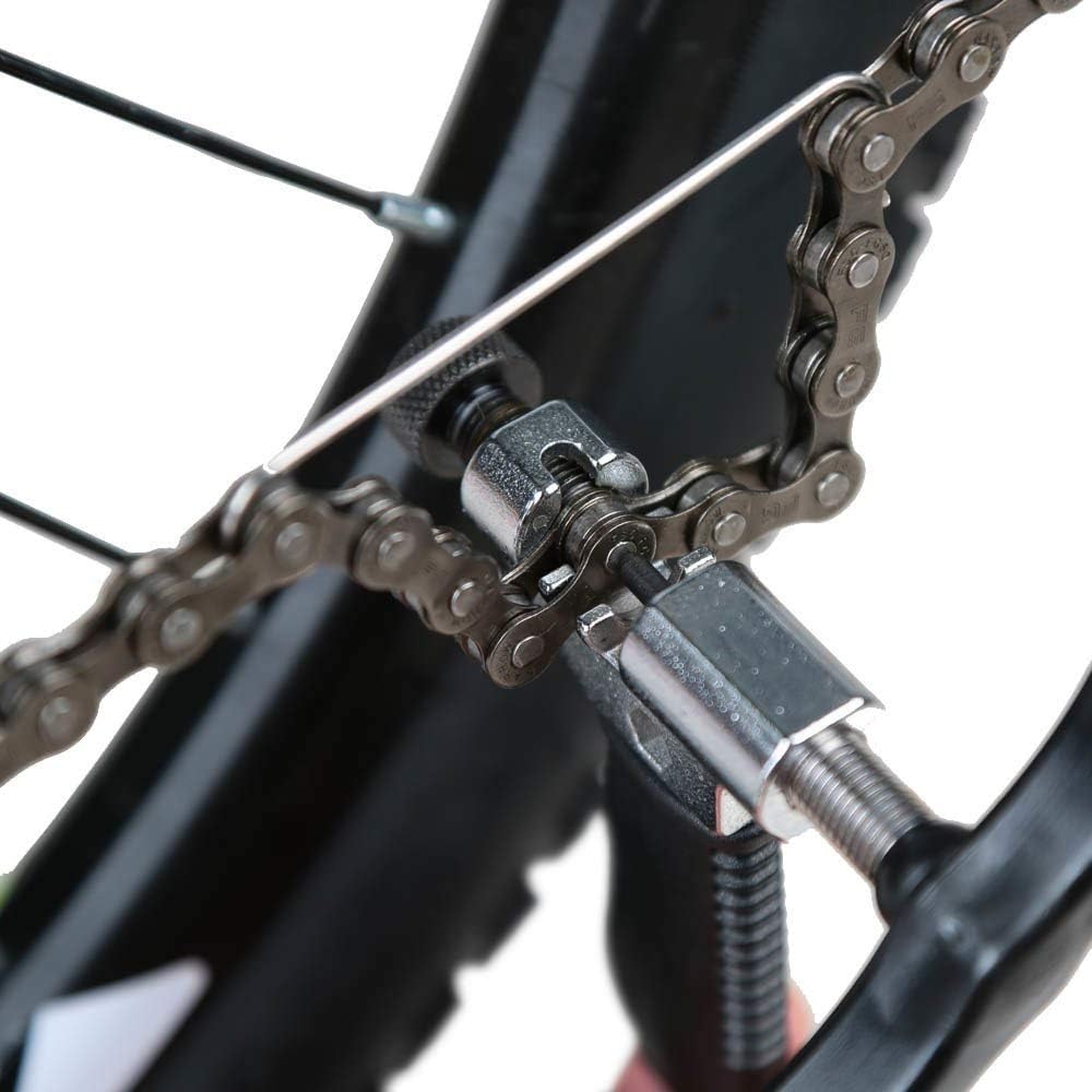 Oumers Universal Bike Chain Tool with Chain Hook, Road and Mountain Bicycle Repair Tool, Bike Chain Splitter Cutter Breaker, Bicycle Remove and Installing - PuriLite