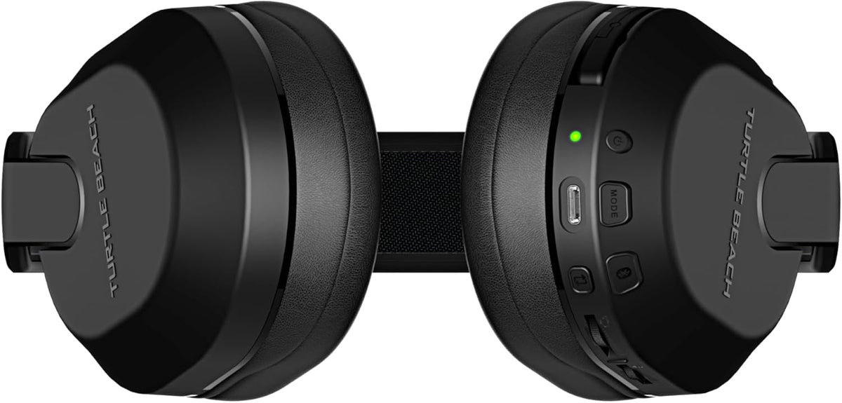 Turtle Beach Stealth 500 Wireless Gaming Headset Licensed for Xbox Series X|S, Xbox One & Works via Bluetooth with PC, Switch & Mobile – 40-Hr Battery, Memory Foam Cushions, Flip-to-Mute Mic – Black - PuriLite