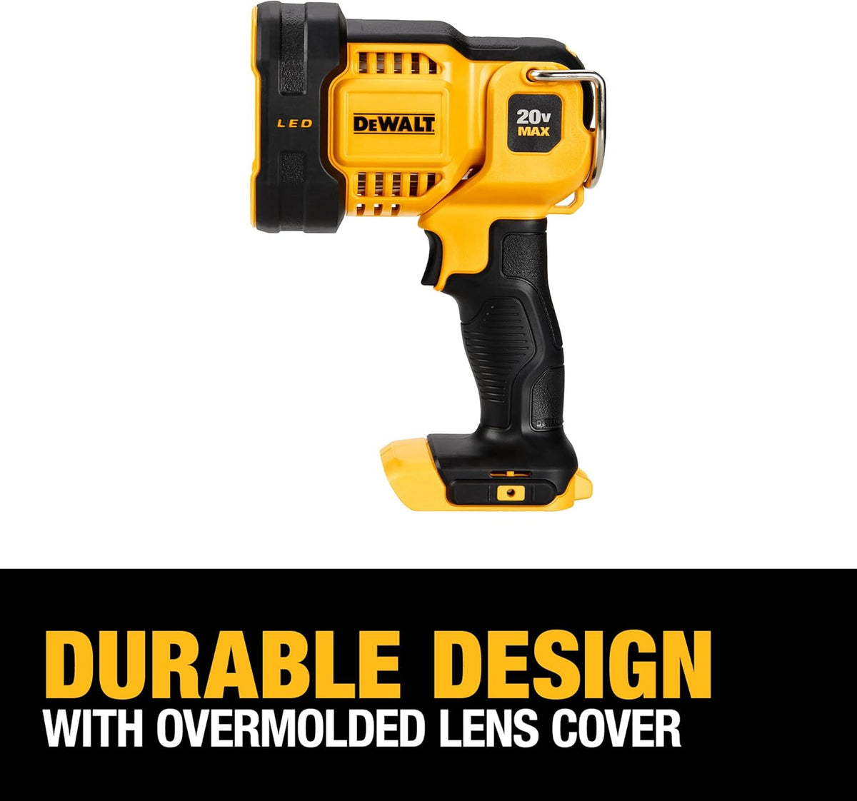 DEWALT 20V MAX LED Work Light, Pivoting Head (DCL043) - PuriLite