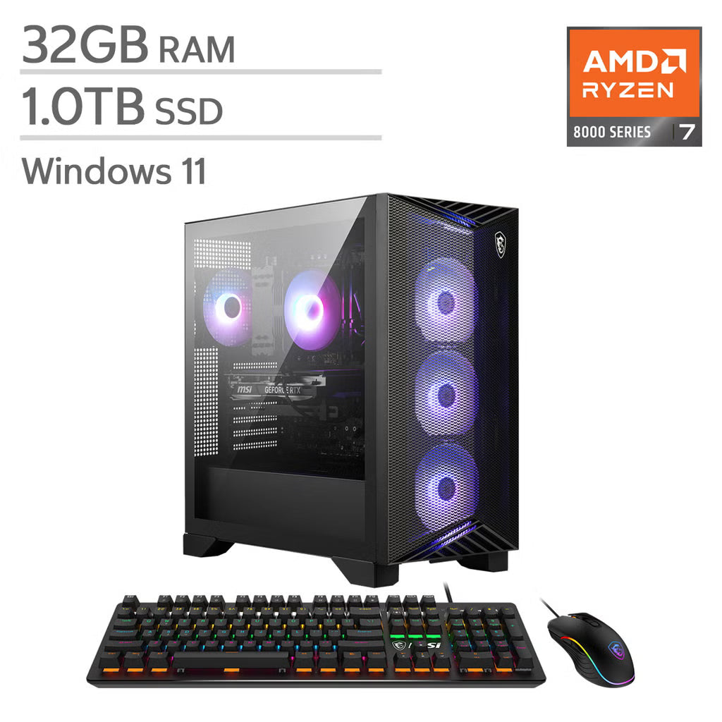 MSI Aegis Z2 Gaming Desktop AMD Ryzen 7 8700F RTX 5070