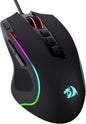Redragon M612 Predator RGB Gaming Mouse, 8000 DPI Wired Optical Mouse with 11 Programmable Buttons & 5 Backlit Modes, Software Supports DIY Keybinds Rapid Fire Button - PuriLite