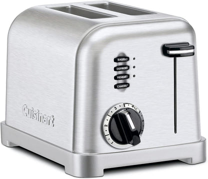 Cuisinart CPT-160C Metal Classic 2-Slice Toaster - PuriLite