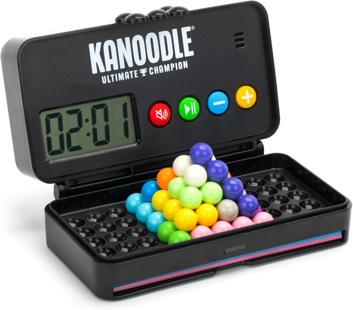 3D Brain Teaser Puzzle Game with Timer, Portable Logic Challenge Toy for Kids, Teens, and Adults Ages 7+ - PuriLite