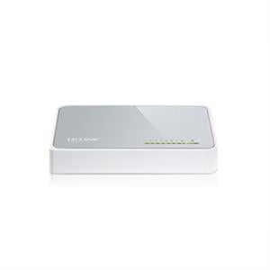 TP-Link Network Device TL-SF1008D 8 Port Unmanaged 10/100M Desktop Switch - PuriLite