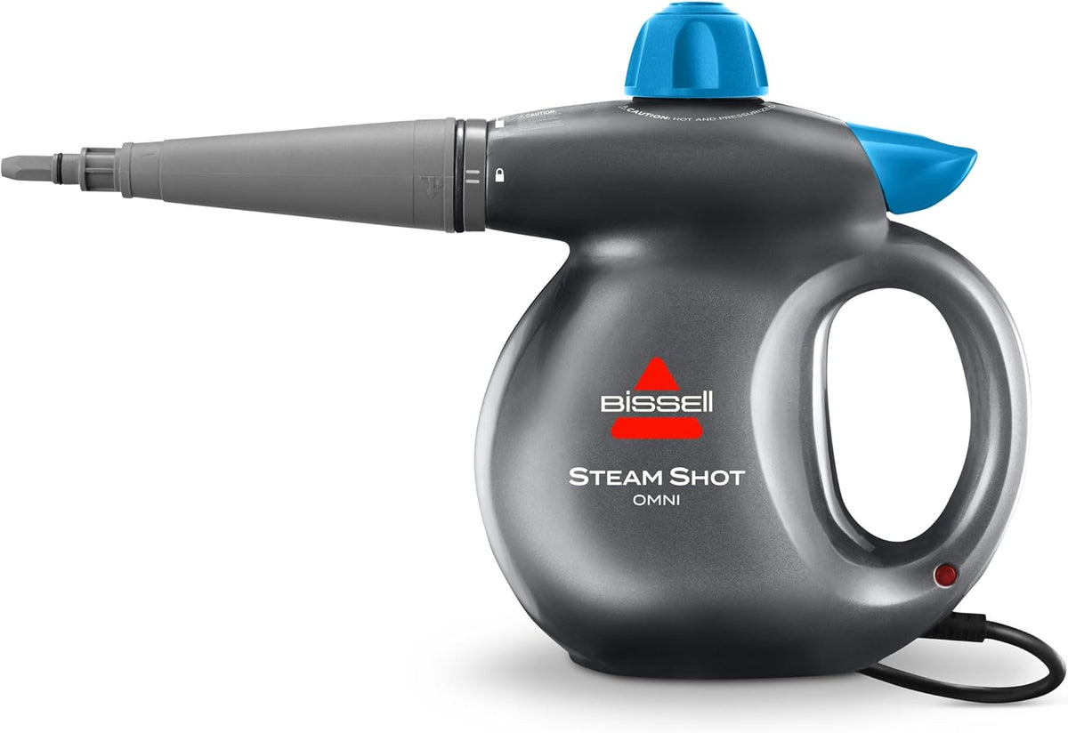 BISSELL Steam Shot Omni Handheld Hard Surface Steam Cleaner Titanium - 4171B, New 2024 Model - PuriLite