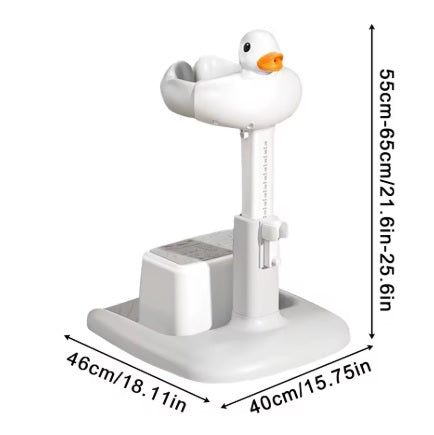 Purilite Select Adjustable Baby Shower Stand Nursery Bath Support Portable Toddler Bathing Device - PuriLite