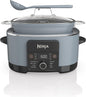 Ninja MC1001C Foodi PossibleCooker PRO 8.5 Quart Multi-Cooker, with 8-in-1 Slow Cooker,Dutch Oven,Steamer &More,Glass Lid & Integrated Spoon,Nonstick,Oven Safe Pot to 500°F,Sea Salt Gray,Sea Salt Grey - PuriLite