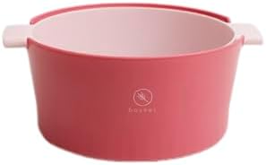 Kitchen Washbas Food Strainer Drain Basket Rotating Drainer Double-Layer Basin Vegetable Fruit Washing Strainer - PuriLite