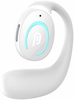 Sunffice Open Ear Bluetooth 5.3 Earpiece,Single-Ear Headset Hands-Free Earphones with Earhook,Noise-Cancellation Stereo Sound Sports Earbud for Office Driving Calling Compatible Android/iPhone(Black) - PuriLite