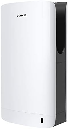 AIKE HEPA Filtered Vertical Hand Dryer Slim, 110-130V Silver 2023 New Version Model AK2065 - PuriLite