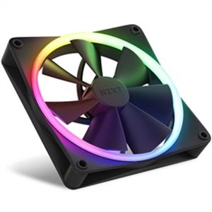 NZXT Fan RF-R14DF-B1 F140 RGB 2x140mm Fan and Controller 12V DC Black - PuriLite