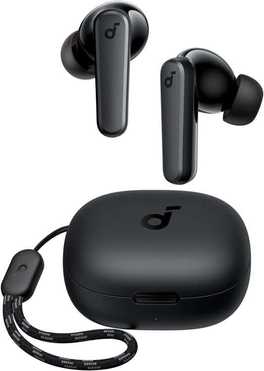 soundcore by Anker P20i True Wireless Earbuds, 10mm Drivers with Big Bass, Bluetooth 5.3, 30H Long Playtime, IPX5 Water-Resistant, 2 Mics for AI Clear Calls, 22 Preset EQs, Customization via App - PuriLite