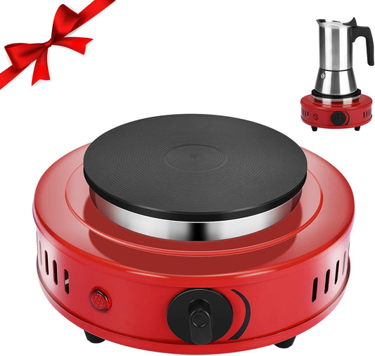 Artilife 500W Mini Hot Plate Small Hot Plate,Moka Pot Hot Plate,Portable Hot Plate,Perfect Size for Moka Pot - PuriLite