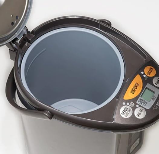 ZOJI Zojirushi CD-WCC30 Micom Water Boiler and Warmer, Silver - PuriLite
