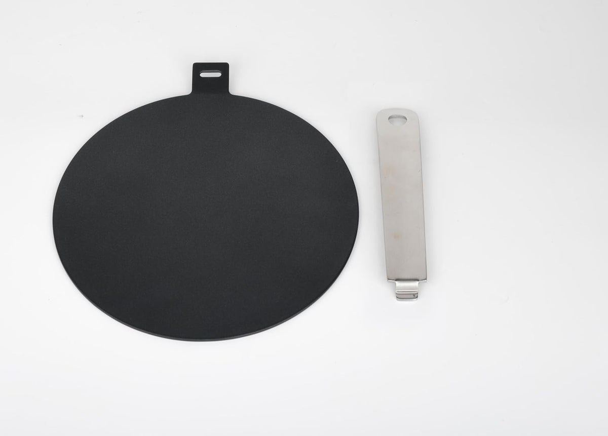 7.5inch Induction Hob Heat Diffuser Ring Plate,Induction Adapter Plate with Separable Handle - PuriLite