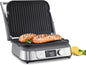 CUISINART GR-5BC Cuisinart Griddler Five, Silver, 1 Count, Silver - PuriLite