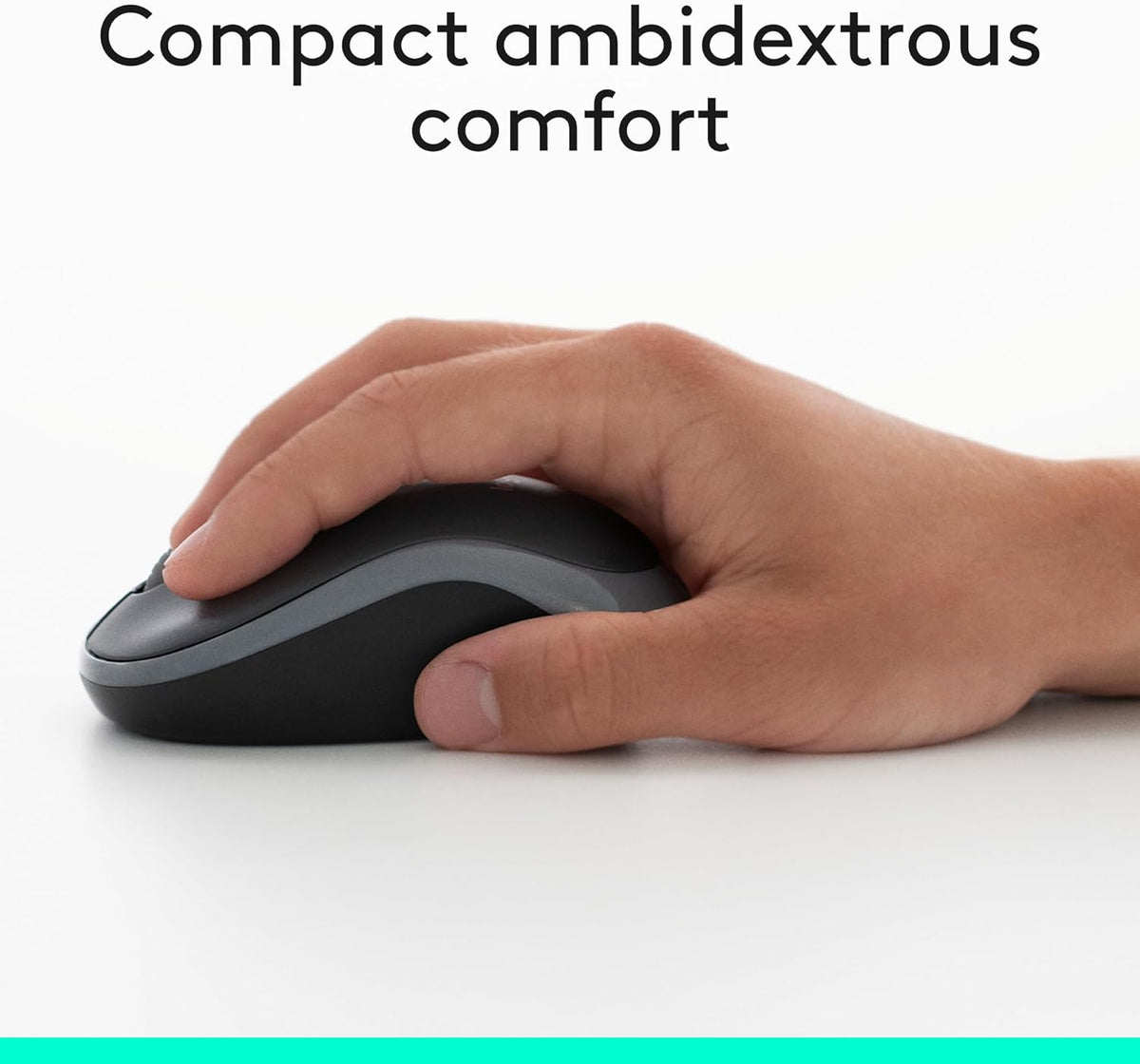 Logitech MK270 Wireless Keyboard and Mouse Combo for Windows, 2.4 GHz Wireless, Compact Mouse, 8 Multimedia and Shortcut Keys, 2-Year Battery Life, for PC, Laptop - PuriLite