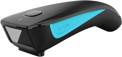 NETUM Bluetooth Barcode Scanner, Compatible with 2.4G Wireless & Bluetooth Function & Wired Connection, Connect Smart Phone, Tablet, PC, Laser Bar Code Reader Work with Windows, Mac,Android, iOS - PuriLite