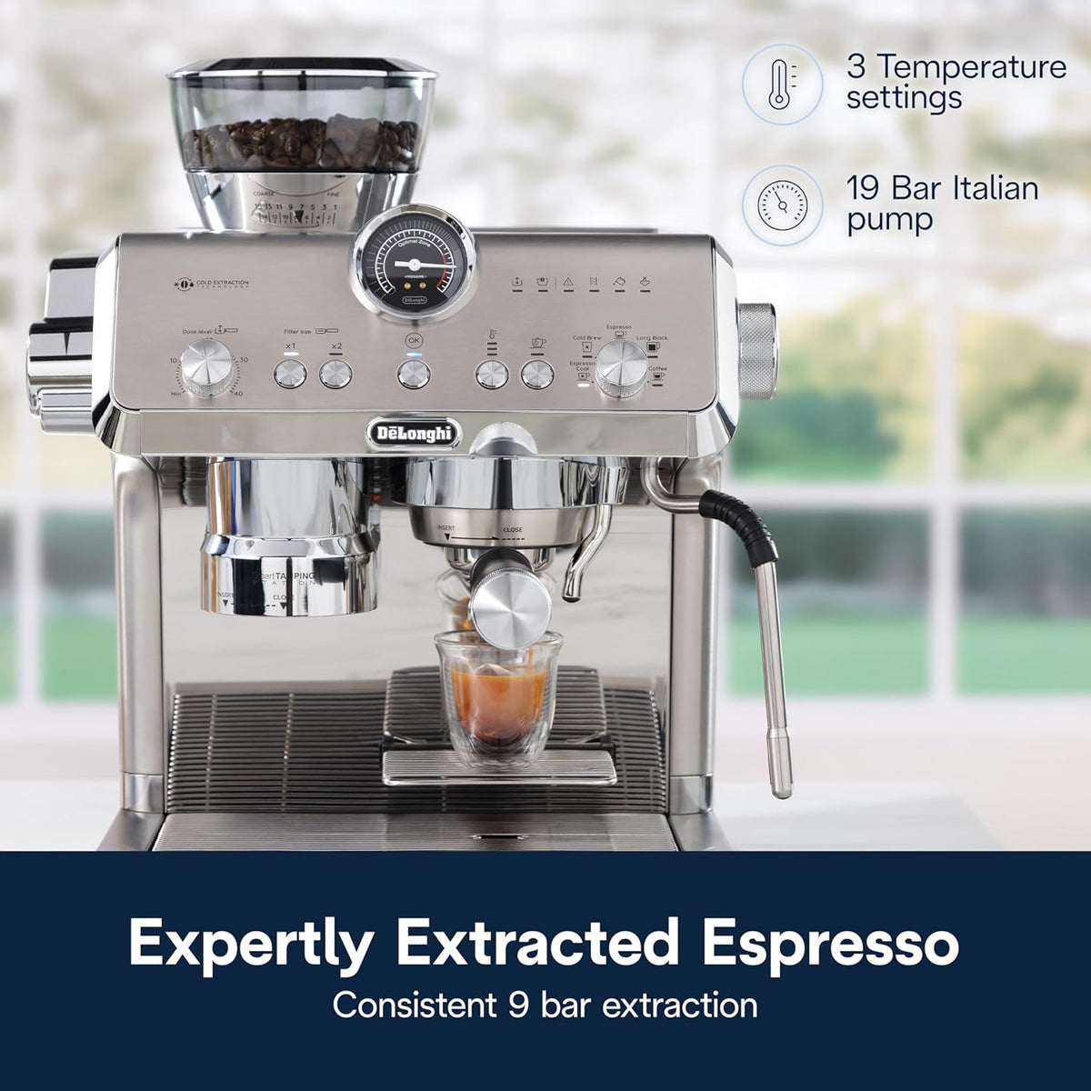La Specialista Opera Espresso Machine with Cold Brew - PuriLite