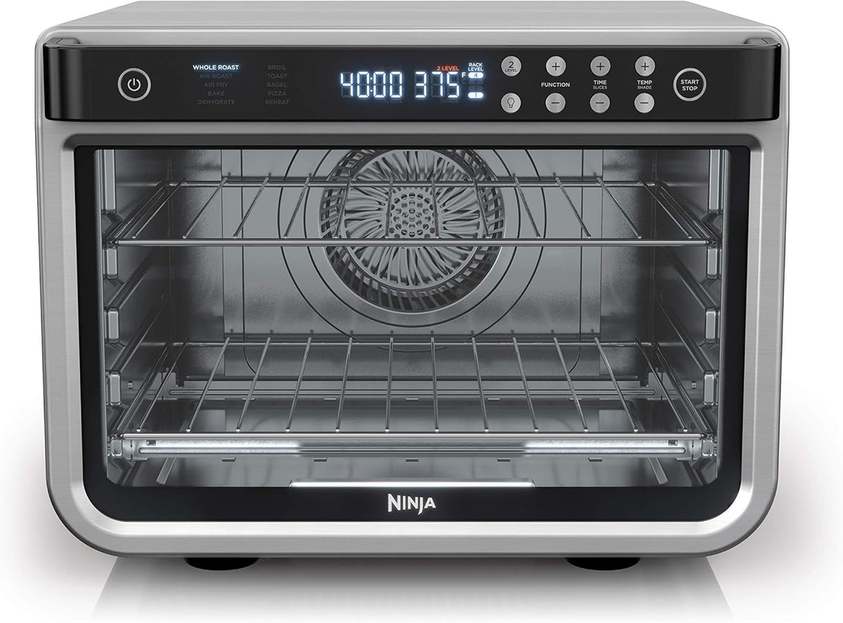 Ninja DT201C, Foodi 10-in-1 XL Pro Air Fry Oven, Stainless steel, 1800W (Canadian version) - PuriLite