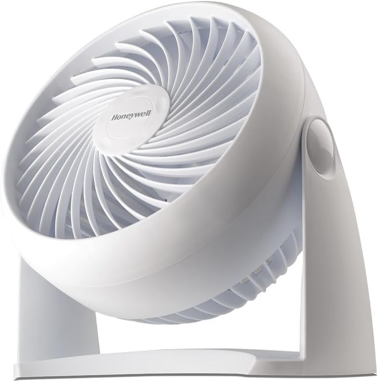 Honeywell HT-904 Tabletop Air-Circulator Fan, White - PuriLite
