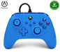 PowerA Wired Controller for Xbox Series X|S - Blue, gamepad, video game/gaming controller, works with Xbox One, Officially Licensed - PuriLite