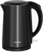 COSORI Electric Kettle Stainless Steel, Cordless,1500W Fast Boiling Water, Auto Shut-Off & Boil-Dry Protection, 1.5L Wide-Open Lid Electric Tea Kettle, Double Wall, Black - PuriLite