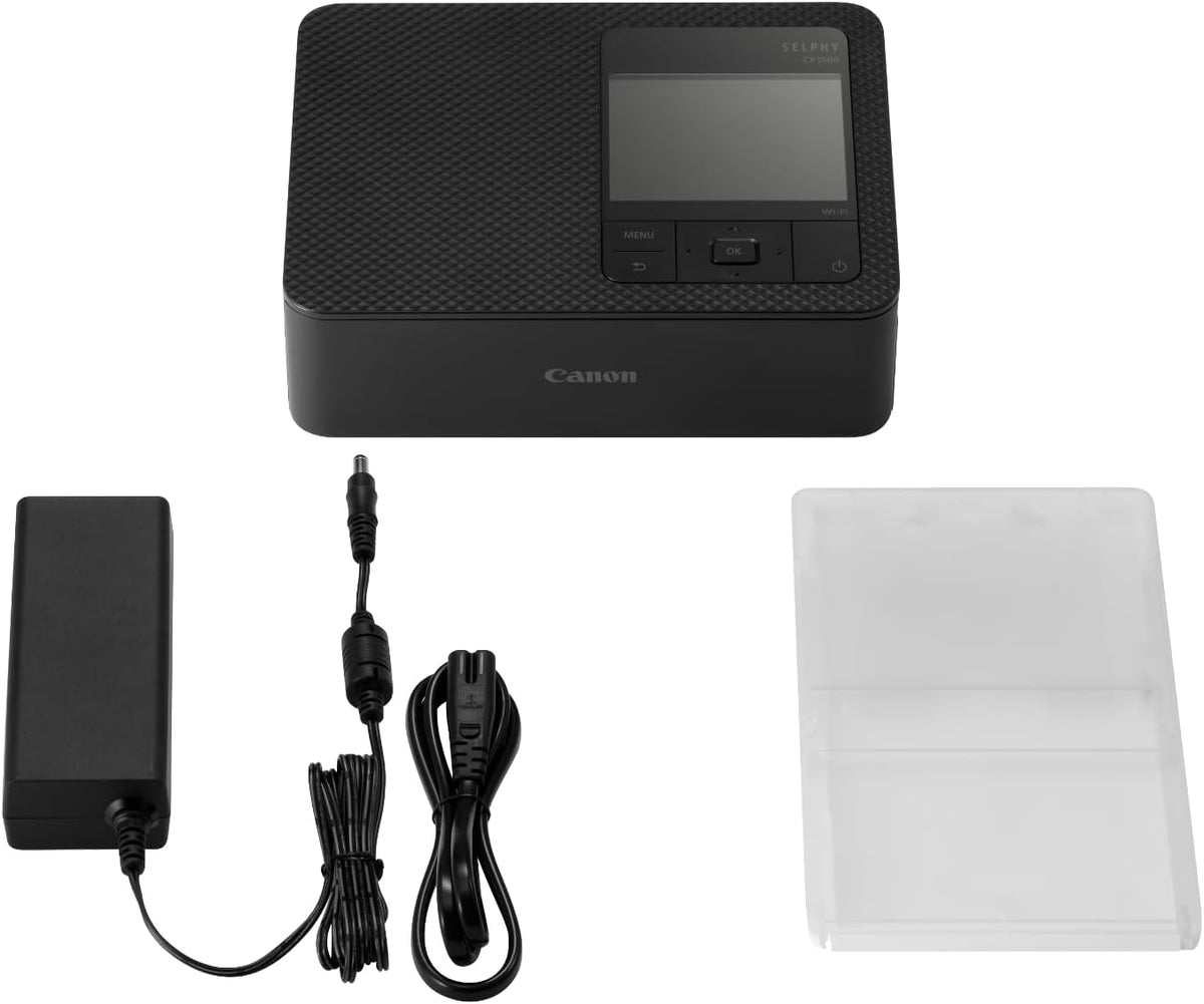 Canon SELPHY CP1500 Compact Photo Printer Black - PuriLite