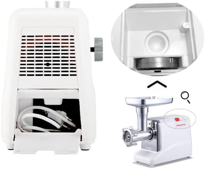 Sunmile SM-G50 ETL Electric Meat Grinder - Max 1.3 HP 1000W Heavy Duty Meat Mincer Sausage Grinder - Metal Gears, Reverse, Circuit Breaker, Stainless Steel Cutting Blade and Plates, 1 Big Sausage Stuffs - PuriLite