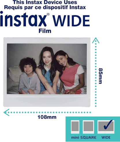 Fujifilm Instax Wide Link Smartphone Printer in Ash White | 16719550 - PuriLite
