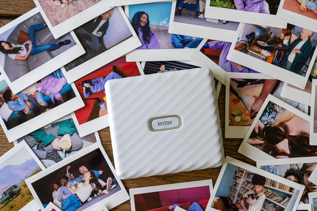 Fujifilm Instax Wide Link Smartphone Printer in Ash White | 16719550 - PuriLite
