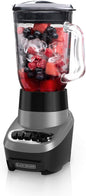 Black+Decker Multi Function Blender with QuadPro Blades in Silver/Black, BL1220SGC - PuriLite