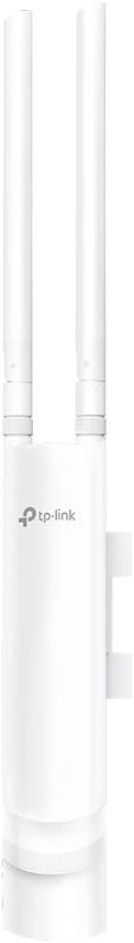 TP-Link EAP225-Outdoor | Omada AC1200 Wireless Gigabit Outdoor Access Point | Business WiFi Solution w/ Mesh Support, Seamless Roaming & MU-MIMO | PoE Powered | SDN Integrated | Cloud Access & App White - PuriLite