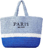 POAPRRD Large Straw Tote Bag Summer Straw Purse for Women Vacation Raffia Woven Beach Bags Handbag - PuriLite
