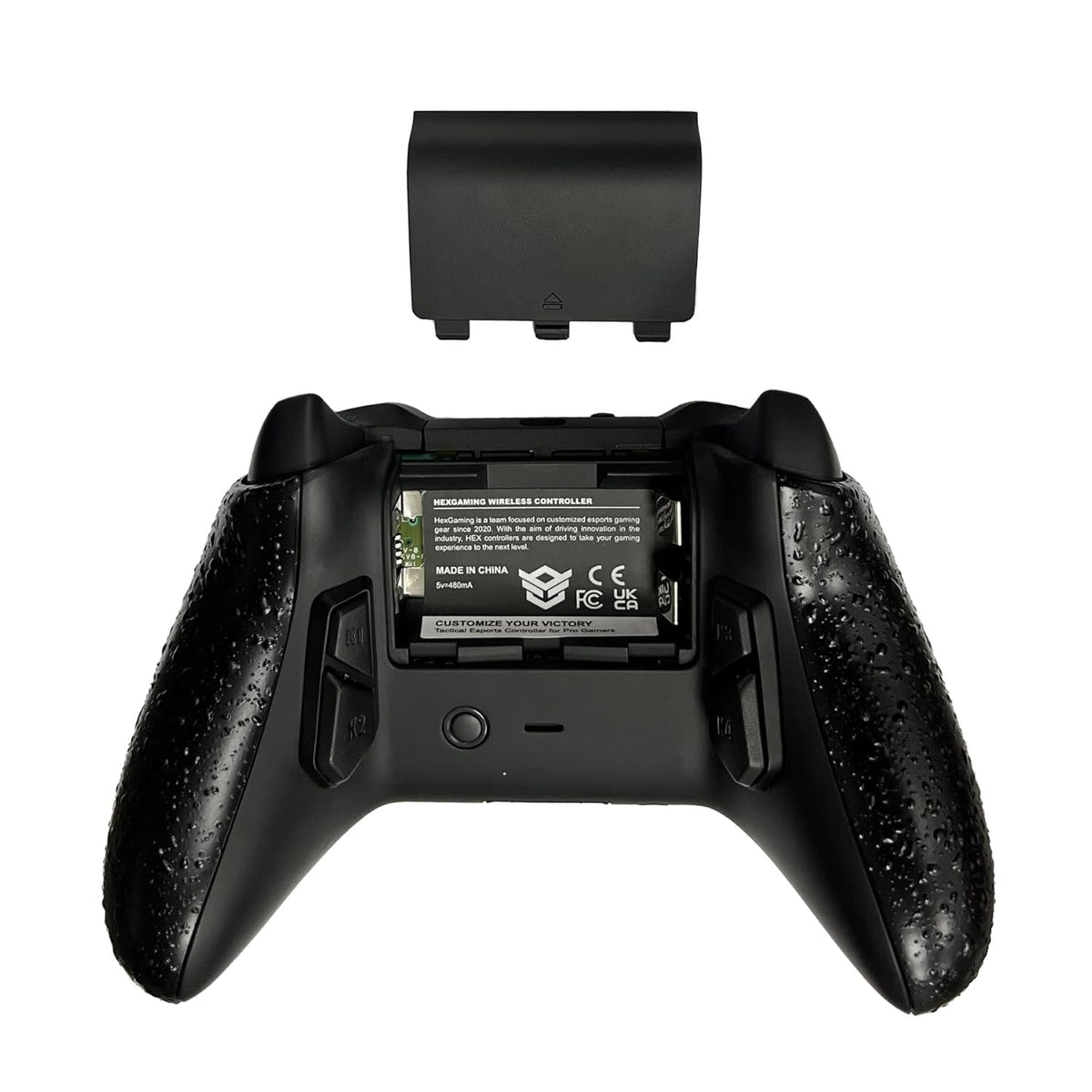 HEXGAMING ULTRA ONE Wireless Controller - 4 Back Buttons, 6 Profiles, Hair Triggers - Compatible with X|S, One - Black - No Battery Included - PuriLite