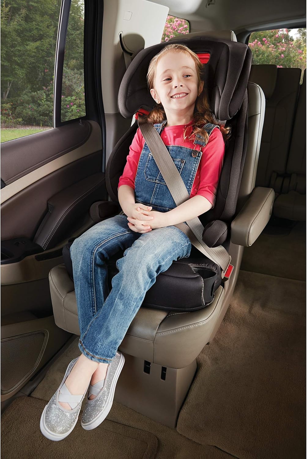 Graco Tranzitions 3-in-1 Harness Booster Seat, Toddler to Big Kid Car Seat from 10-45 kg (22-100lb), Harness/Highback/Backless Booster, Proof - PuriLite