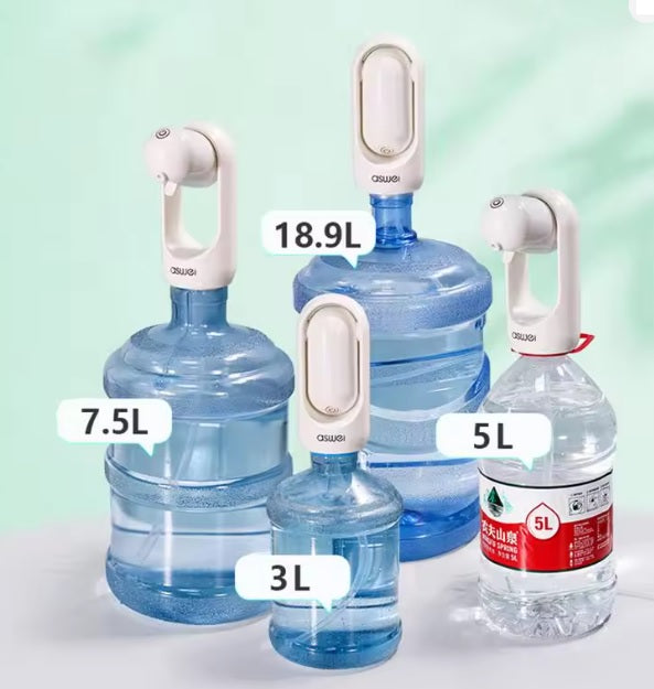 Purilite Select USB Rechargeable Automatic Water Bottle Pump Dispenser – Portable Electric Drinking Water Pump with Foldable Design for Standard Bottles - PuriLite