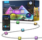 Govee Permanent Outdoor Lights, Smart RGBIC Outdoor Lights with 75 Scene Modes, 100ft with 72 LED IP67 Lights for Christmas Decorations, Work with Alexa, Google Assistant, Black Version - PuriLite
