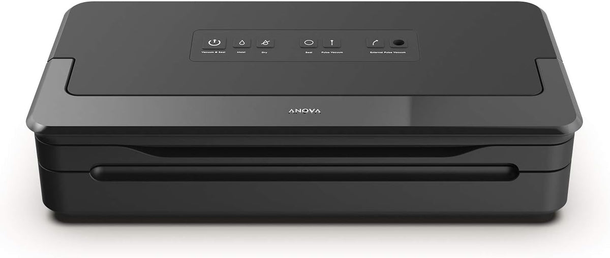 Anova Culinary Precision Vacuum Sealer Pro, Includes 1 Bag Roll, For Sous Vide and Food Storage, black, medium - PuriLite