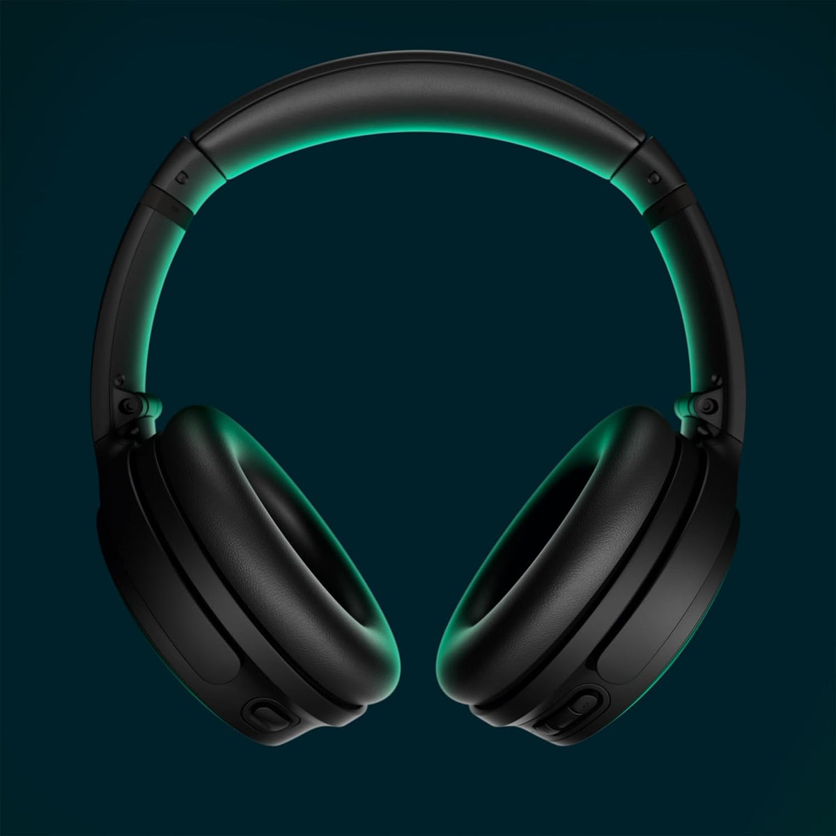 Bose QuietComfort Wireless Noise Cancelling Headphones, Bluetooth Over Ear Headphones with Up to 24 Hours of Battery Life, Black - PuriLite