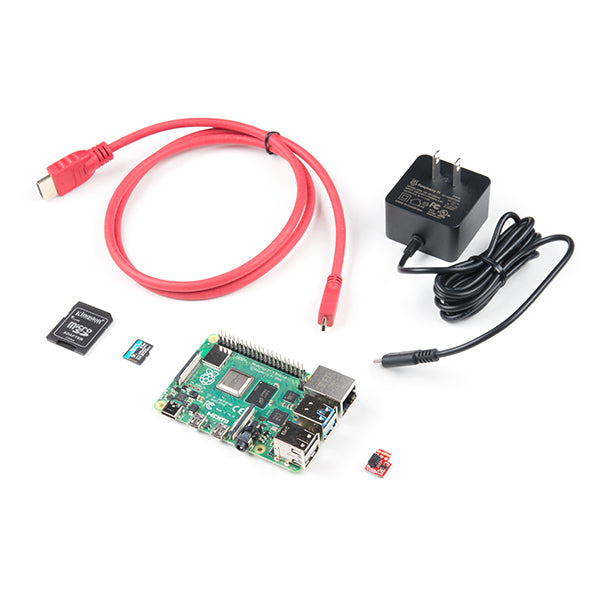 SparkFun Raspberry Pi 4 Basic Kit - 2GB - PuriLite