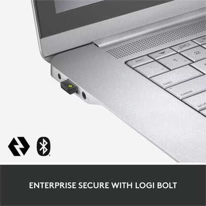Logitech MX Keys + MX Master Mouse Combo Gen 2 – Wireless, Bluetooth, USB – High Precision 8000 DPI – Darkfield – Mac/Windows - PuriLite