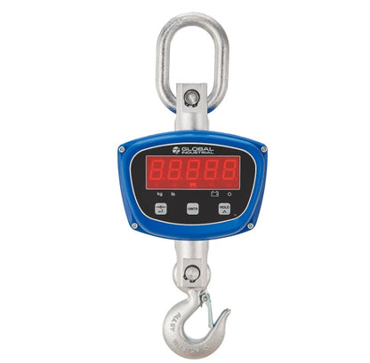 Global Industrial™ LED Digital Crane Scale w/ Remote, 3,000 lb x 1 lb - PuriLite