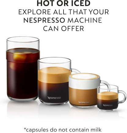 Nespresso Capsules Vertuo, Melozio, Medium Roast Coffee, 10 Count (Pack of 3) Coffee Pods, Brews 7.8oz. - PuriLite