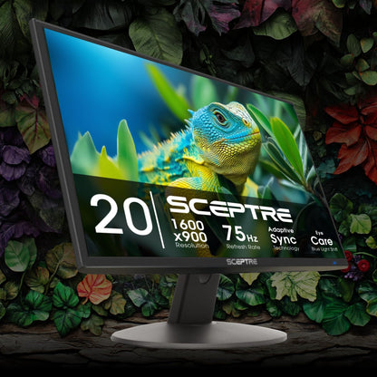 Sceptre New 20-inch Professional Monitor 1600 x 900 HDMI x2 Build-in Speakers 2025 - PuriLite