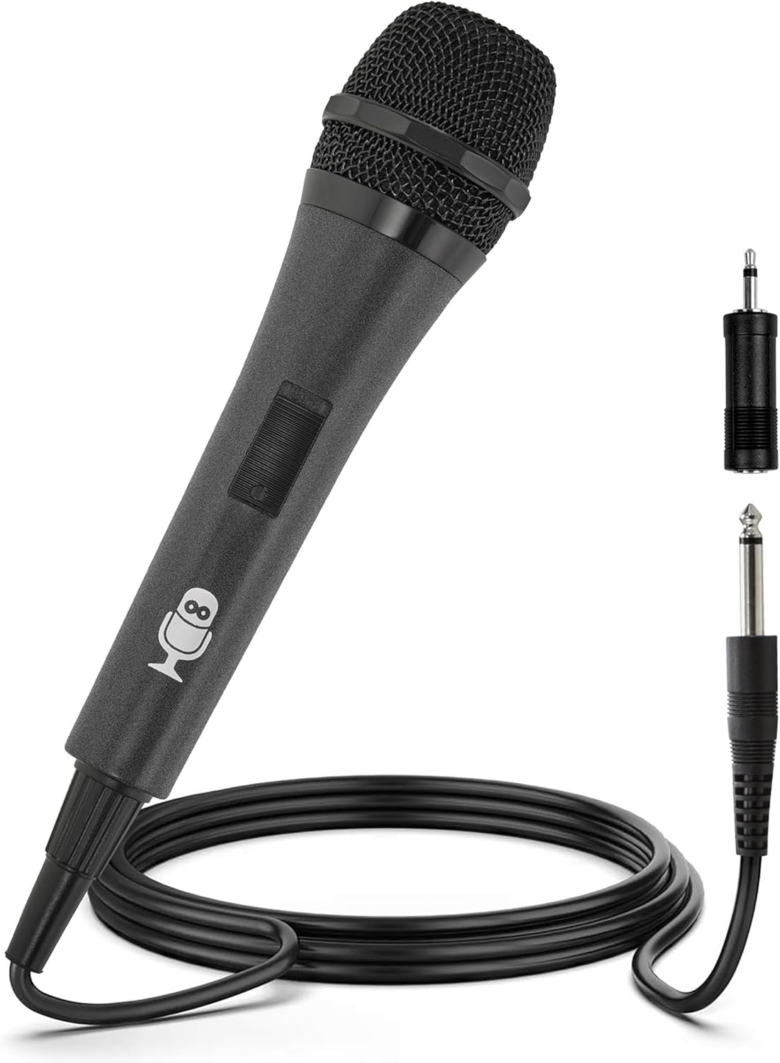 Singing Machine SMM-205 Dynamic Karaoke Microphone with 10.5 ft Cord - PuriLite