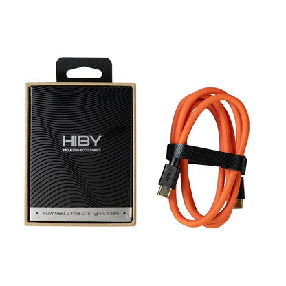 HiBy Type C to Type C Cable 100W USB3.2 USB C to USB C Cable - PuriLite