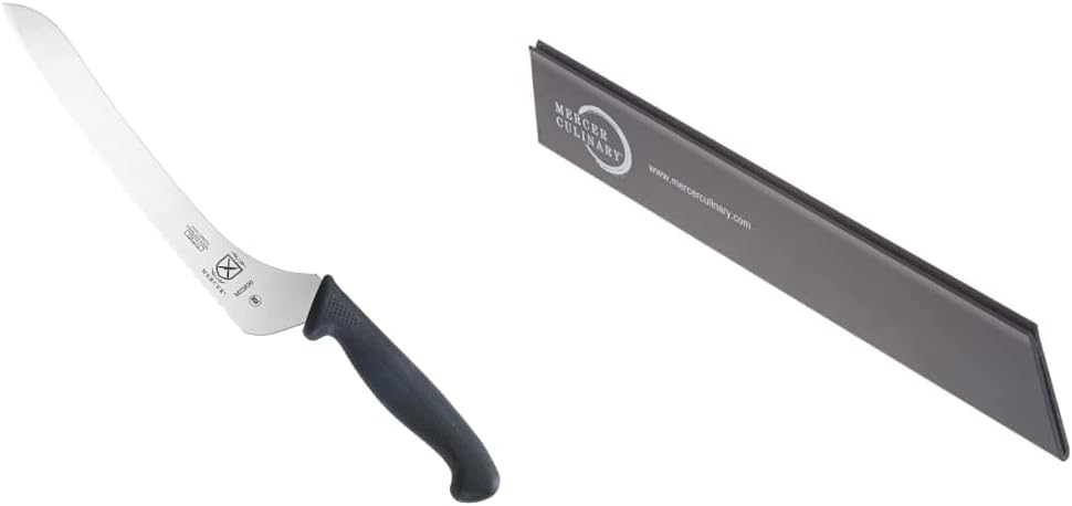 Mercer Culinary M23860 Millennia Black Handle, 8.5-Inch Narrow, Fillet Knife - PuriLite